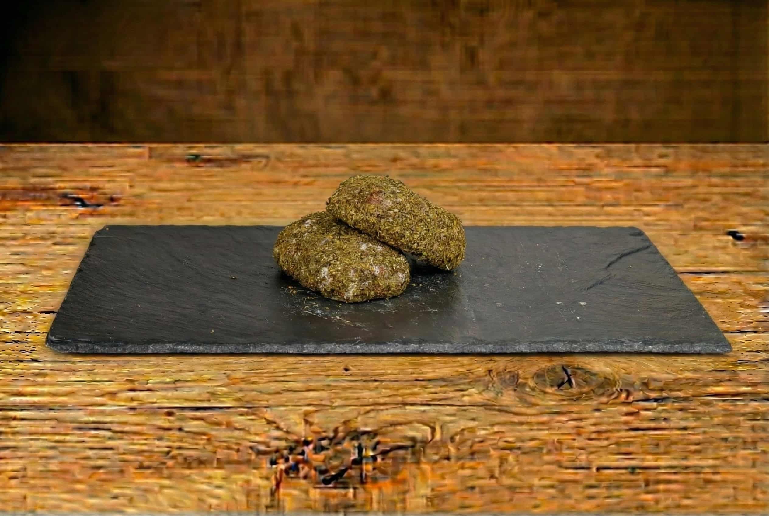 Pavé de porc aux herbes